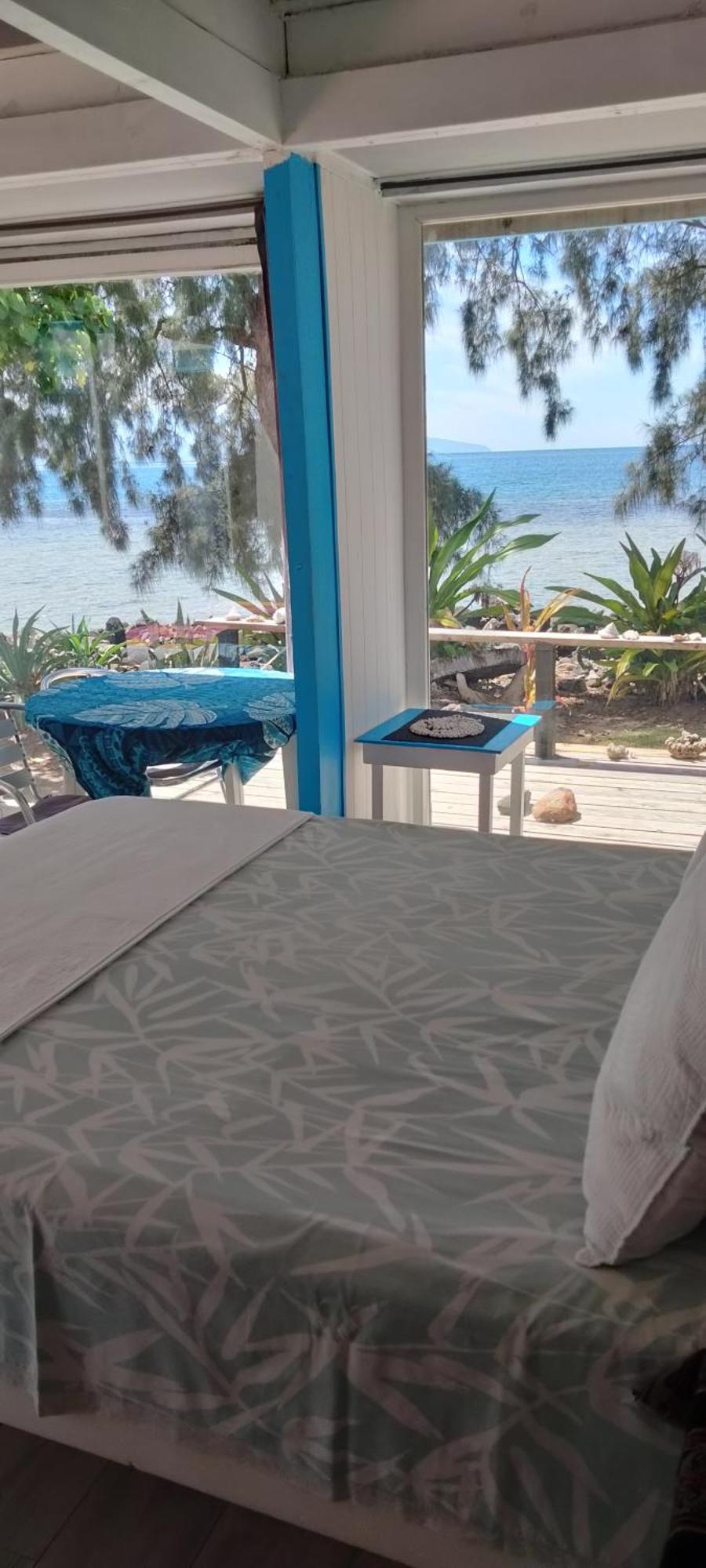 Bungalow Vue Lagon 180 Degre, La Maison Bleue Moorea Exterior foto