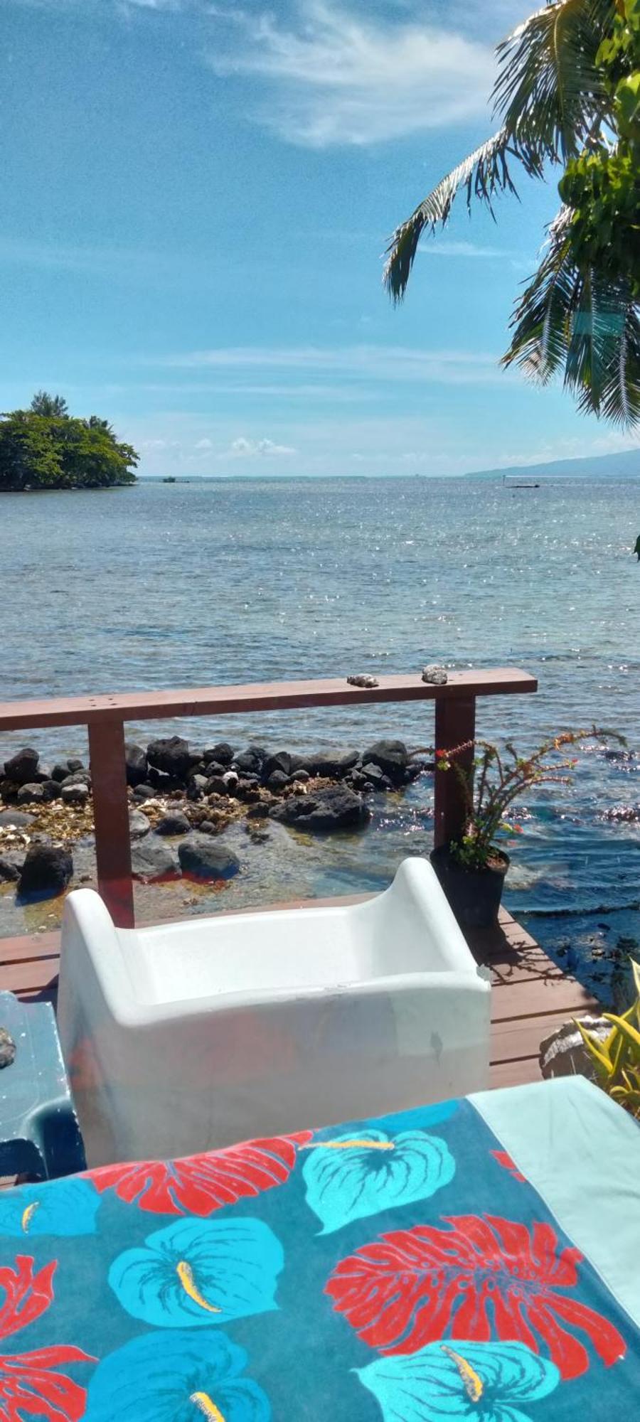 Bungalow Vue Lagon 180 Degre, La Maison Bleue Moorea Exterior foto