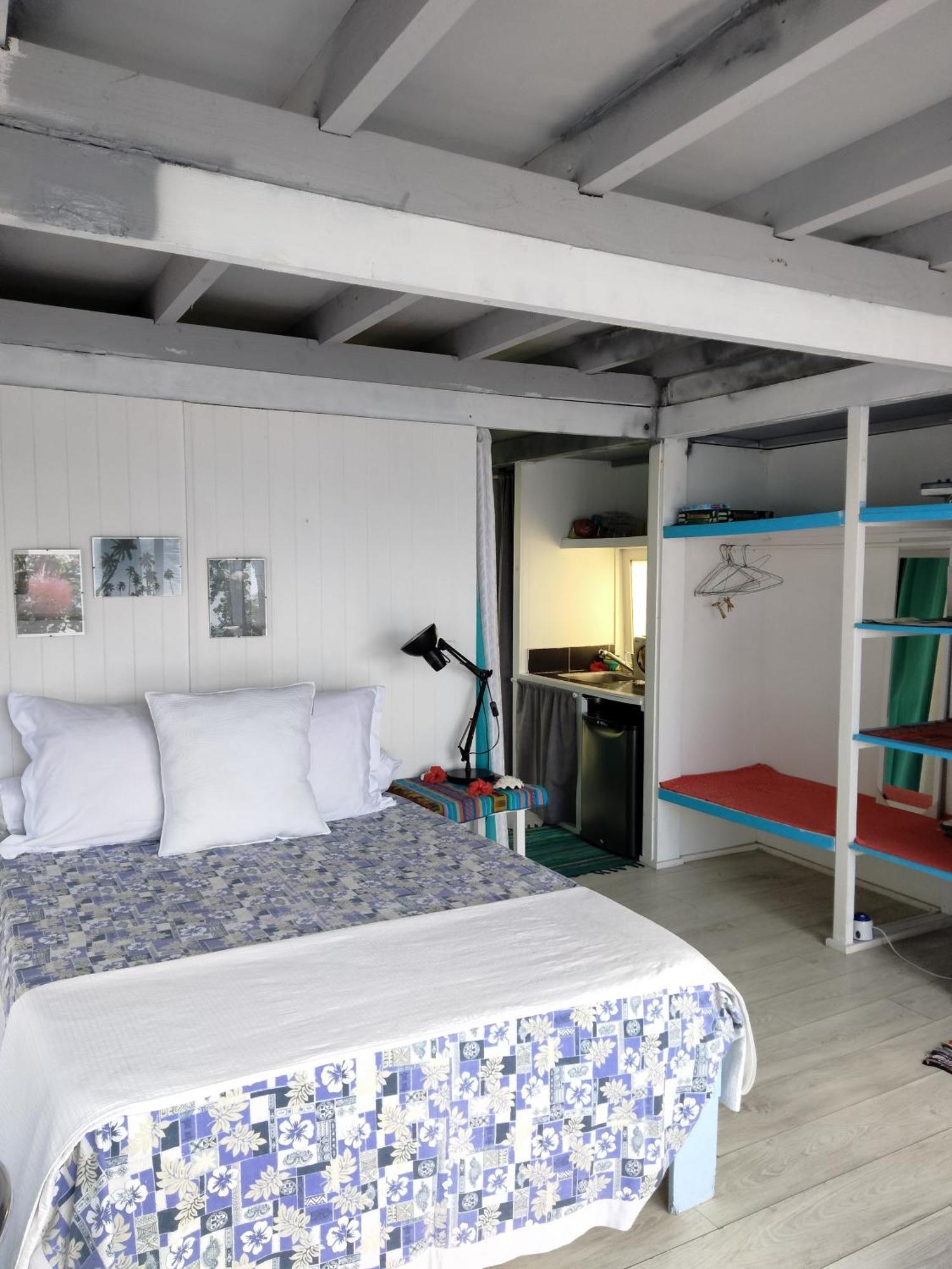 Bungalow Vue Lagon 180 Degre, La Maison Bleue Moorea Exterior foto